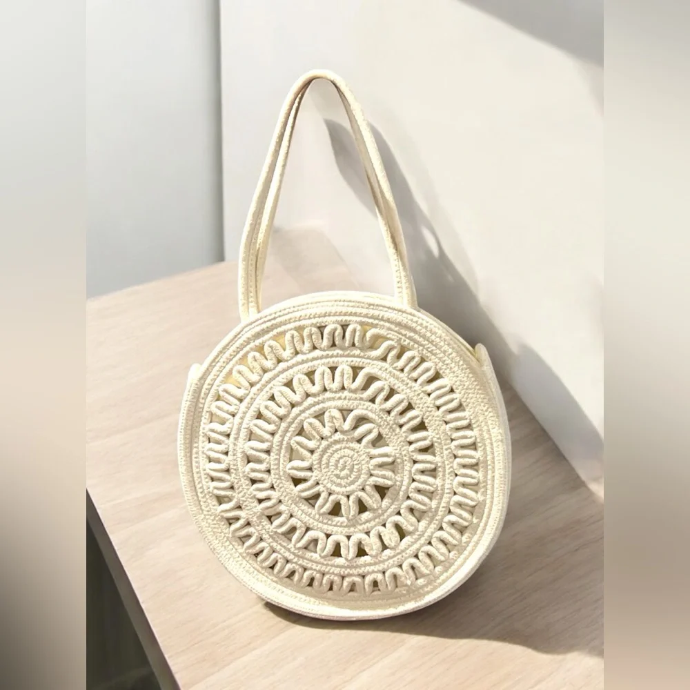 Sun N Sand Natural Tote Woven Bag.